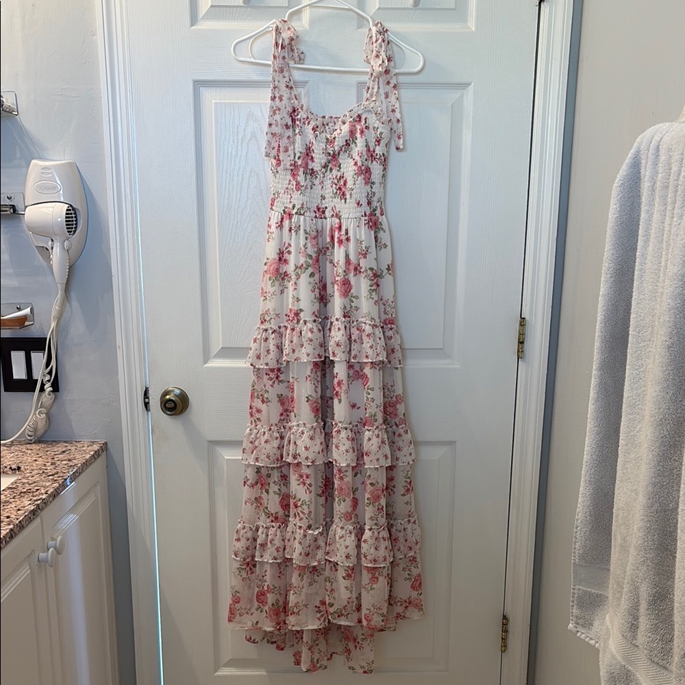 altar’d state kenzi floral maxi dress